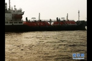 韩国一液化气船在东营海域发生泄漏